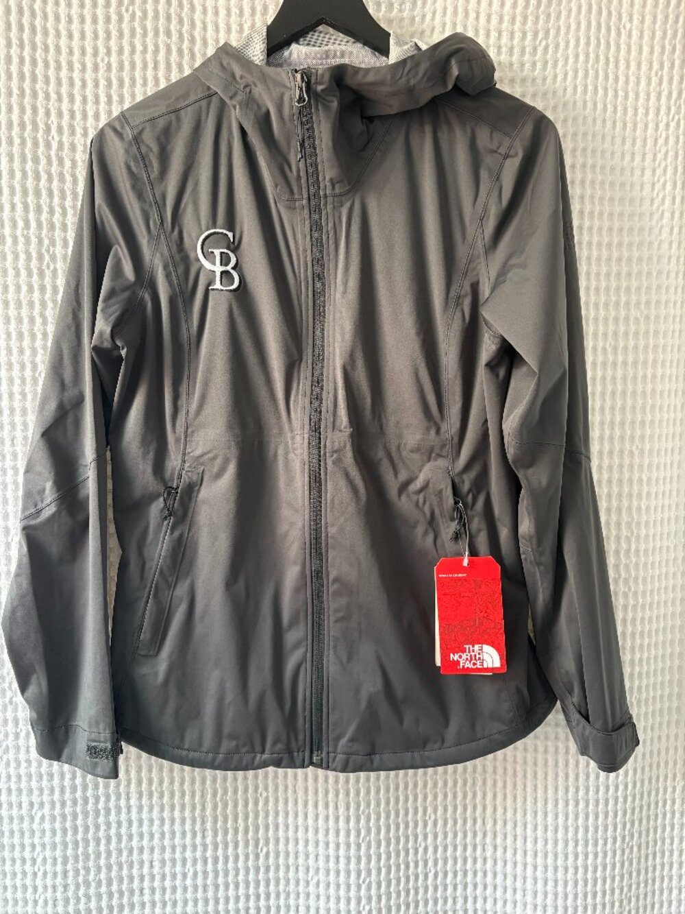 The North Face All-Weather DryVent stretch asphalt gray women's rain jacket MED